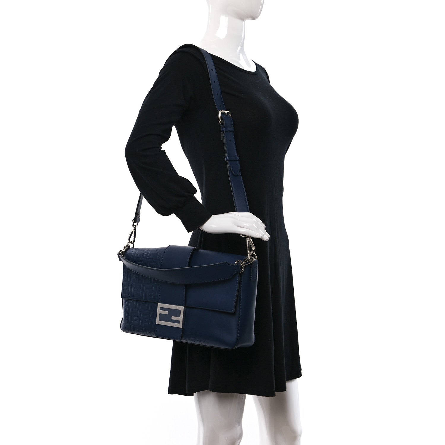 FENDI VITELLO GRACE FF LARGE BAGUETTE BAG - Image du produit 2