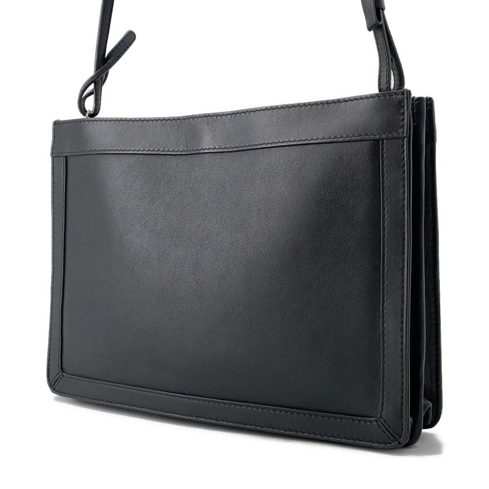 Balenciaga Navypochette Sac bandoulière Noir339937 Cuir