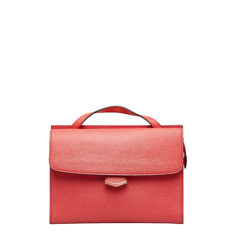 FENDI Poignée Sac à main Sac bandoulière Cuir Rose Ladies