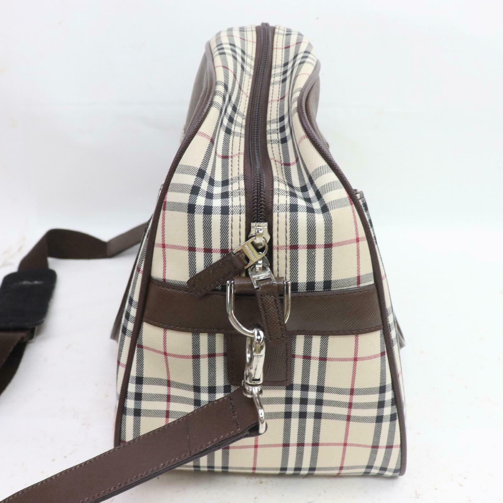 Burberry handbag brown – front view