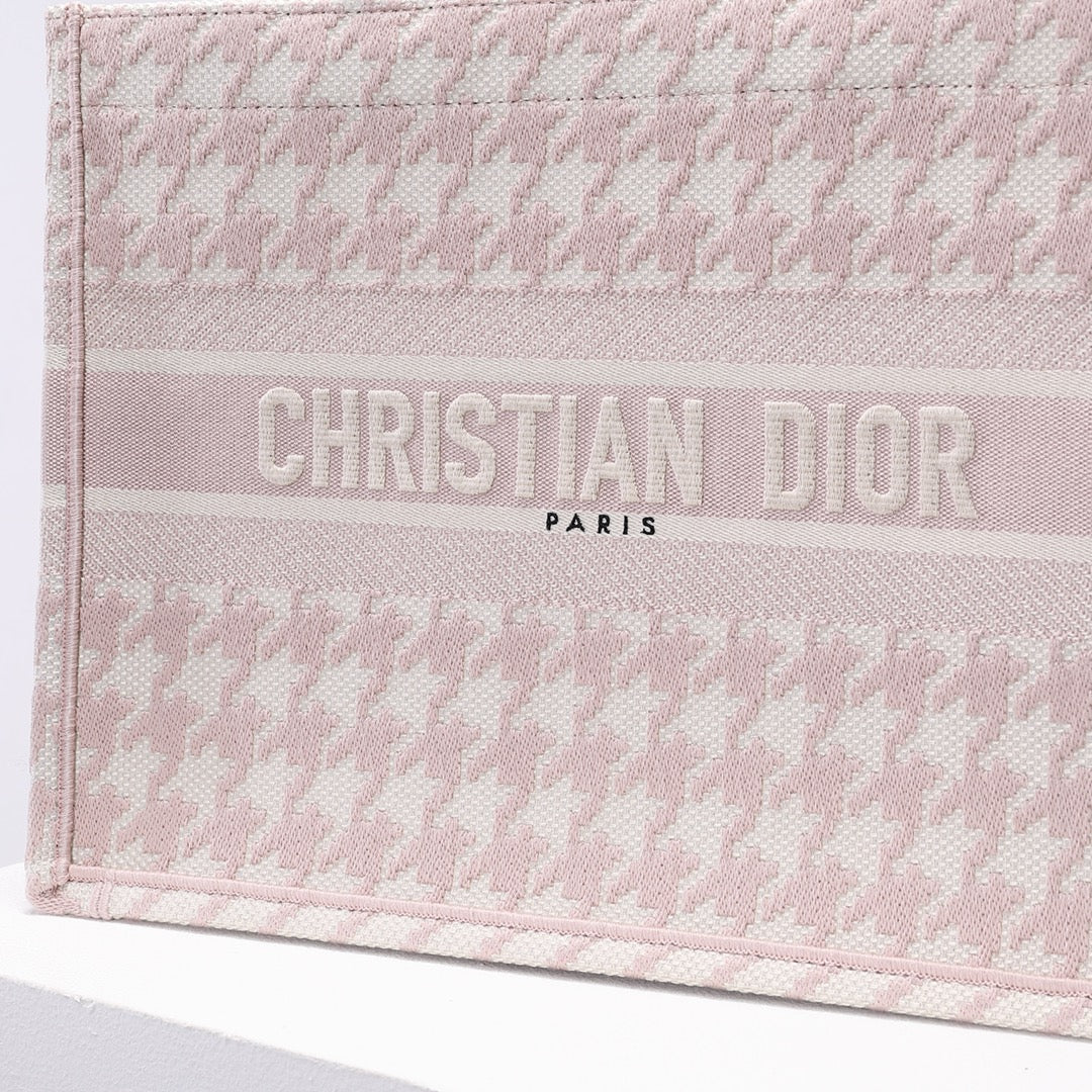 Book Tote rose petit format 36.5CM 41.5CM