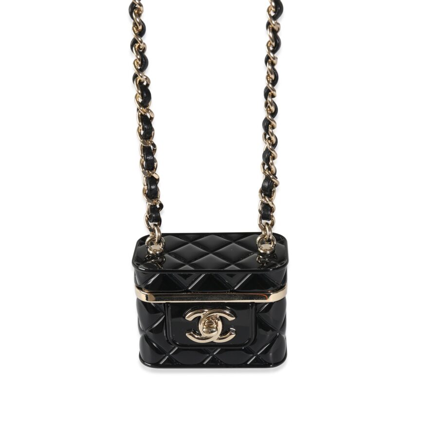 Chanel handbag gold – front view
