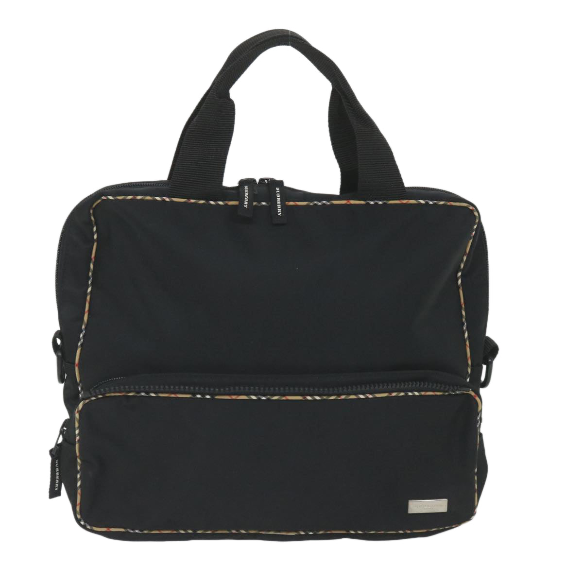 Burberry handbag – front view