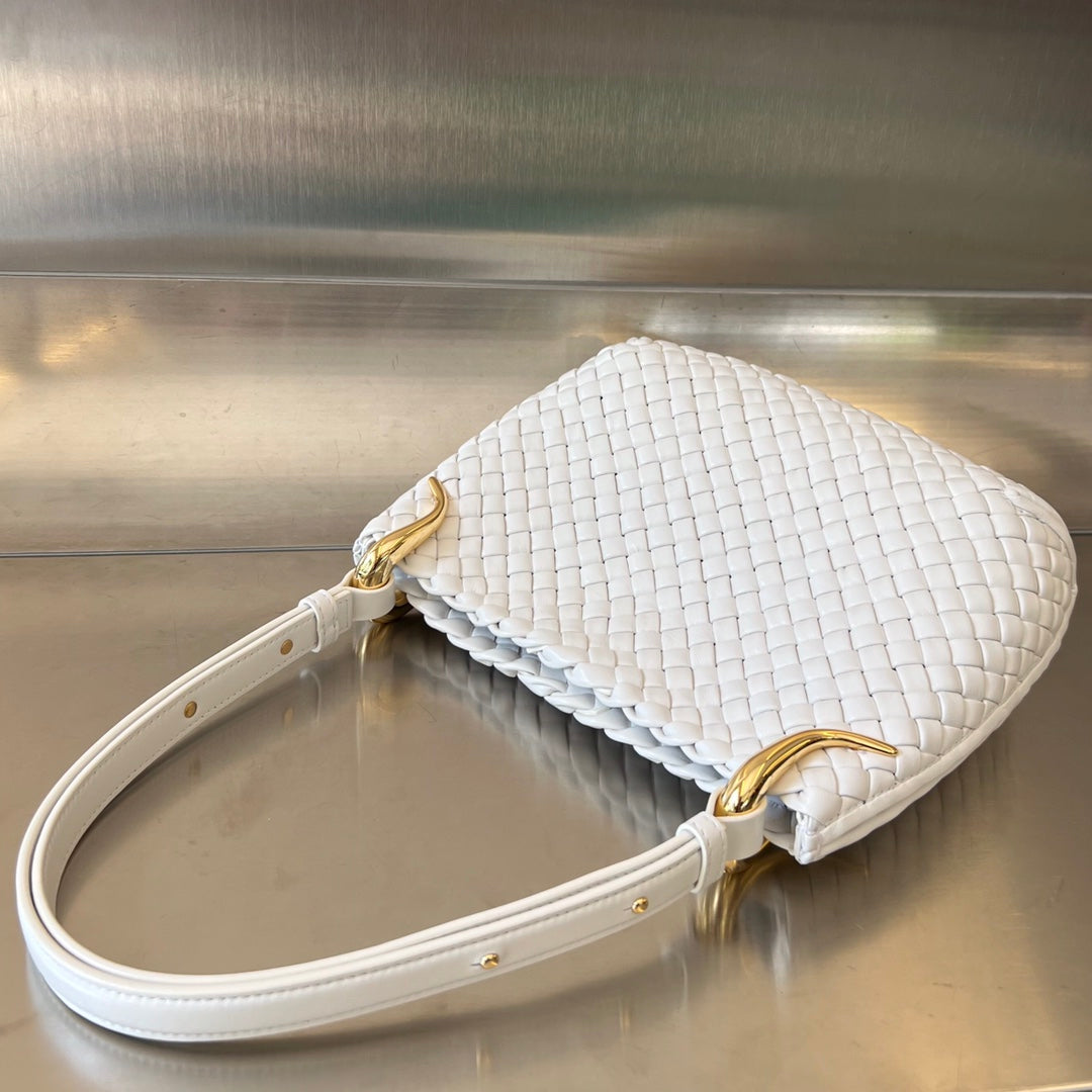 SMALL CLICKER 27 EN AGNEAU BLANC