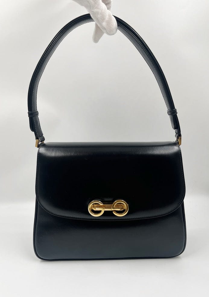 Superbe Sac Box Gucci - Cuir Noir