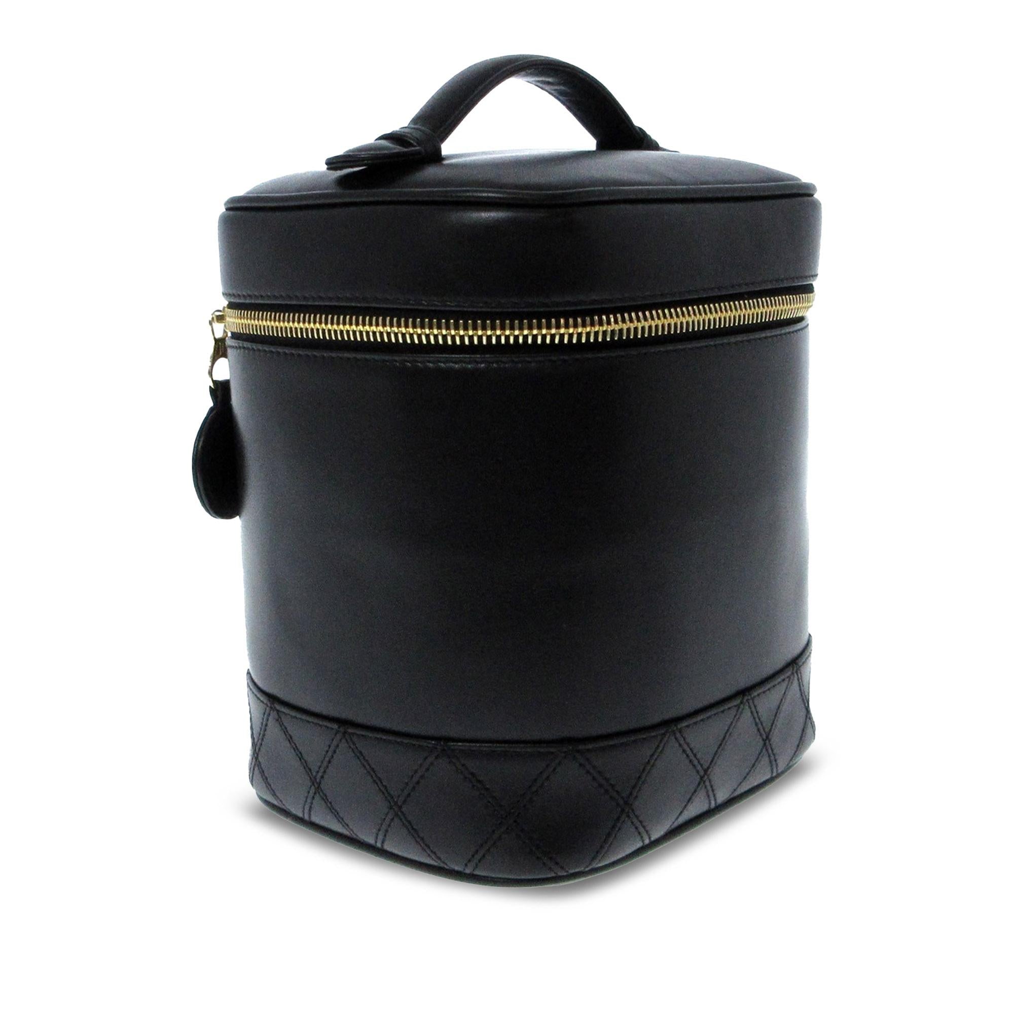 Chanel Vanité CC en cuir d'agneau Sac à main