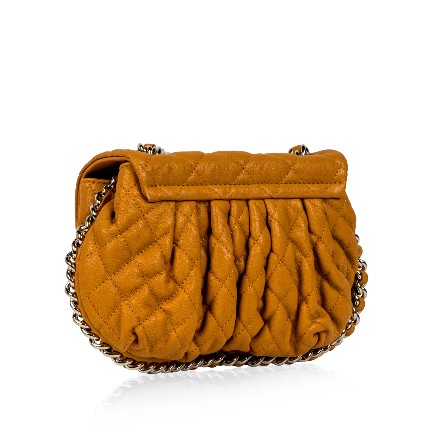 Chain Around Crossbody Bag - Mustard - SHW - Image du produit 2