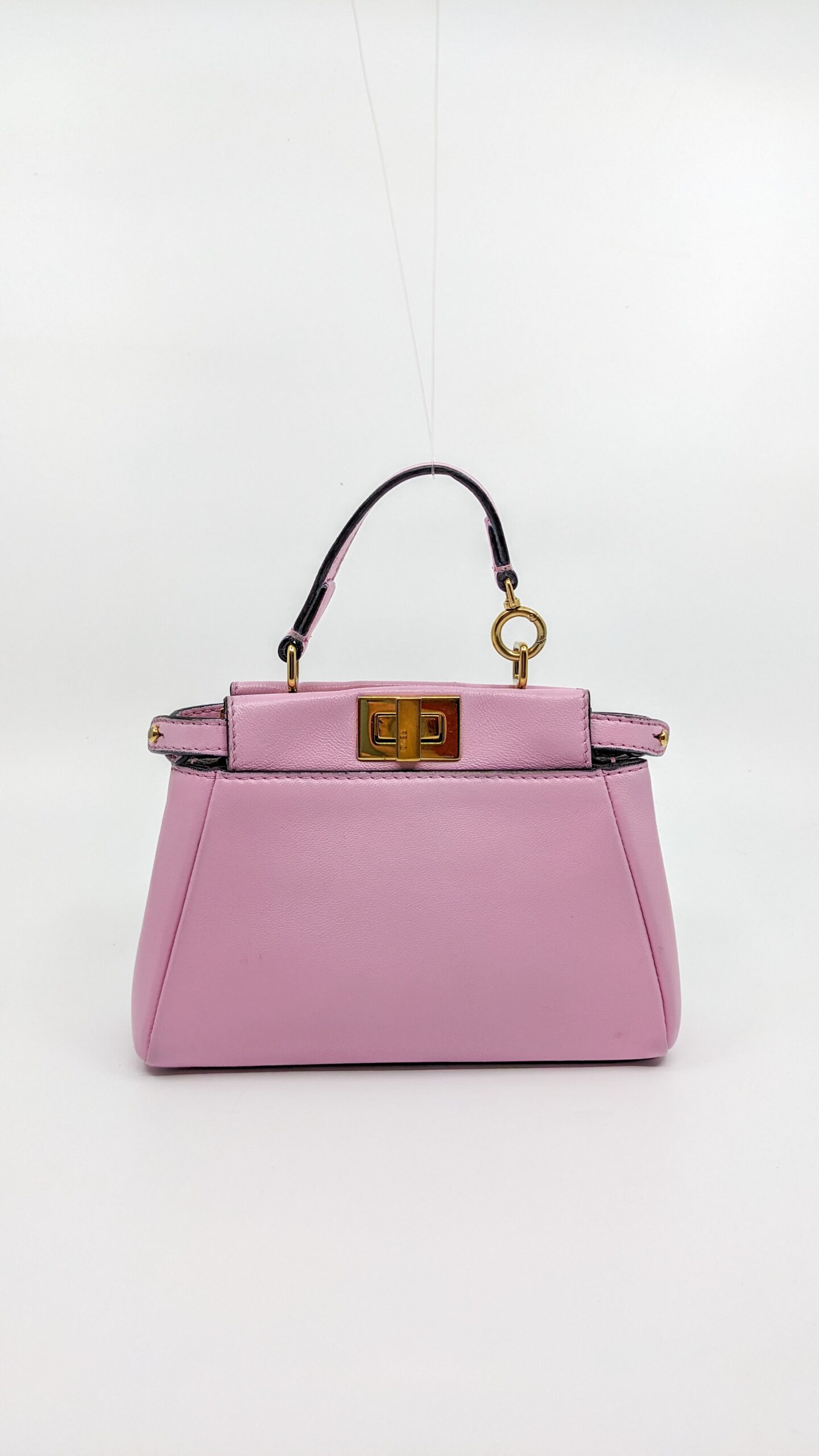 Fendi Micro Peekaboo en Rose pastel