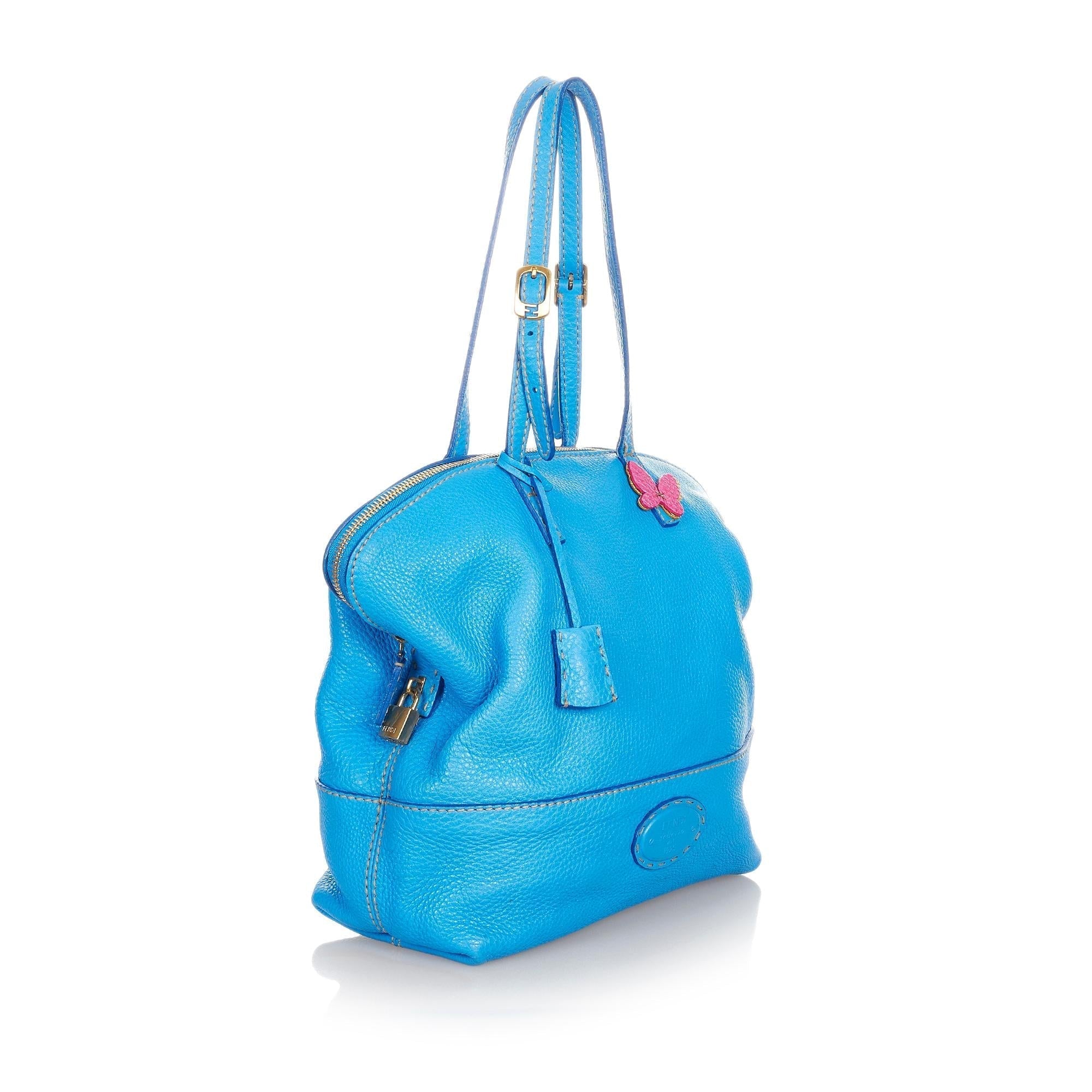 Sac bandoulière Fendi Selleria 2bag Cuir