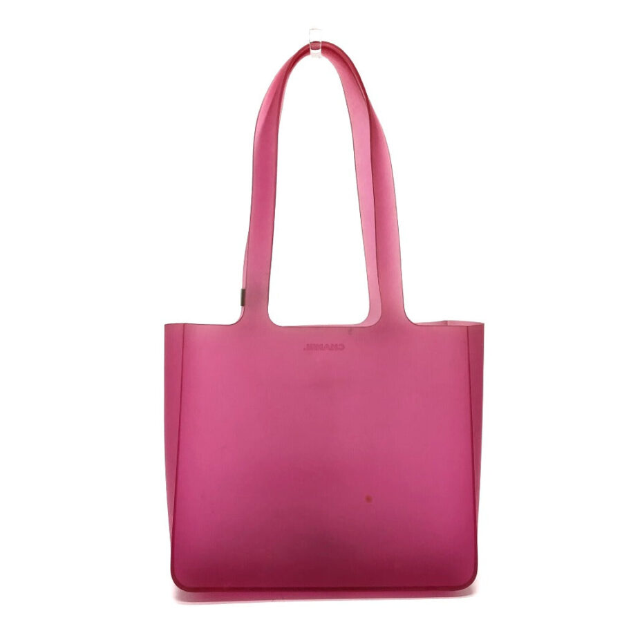 Chanel Tote purple bag – front view