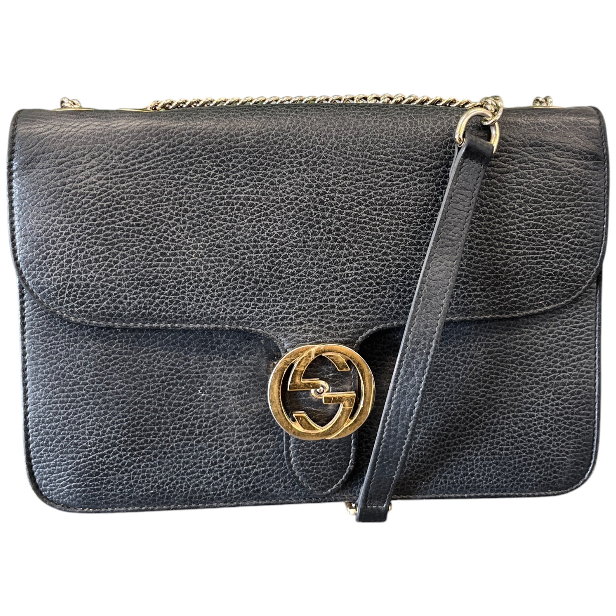 Women&rsquo;s Interlocking G Bag Noir