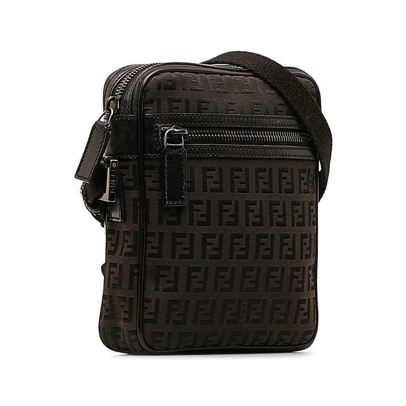 FENDI Sac bandoulière en Cuir Noir Ladies
