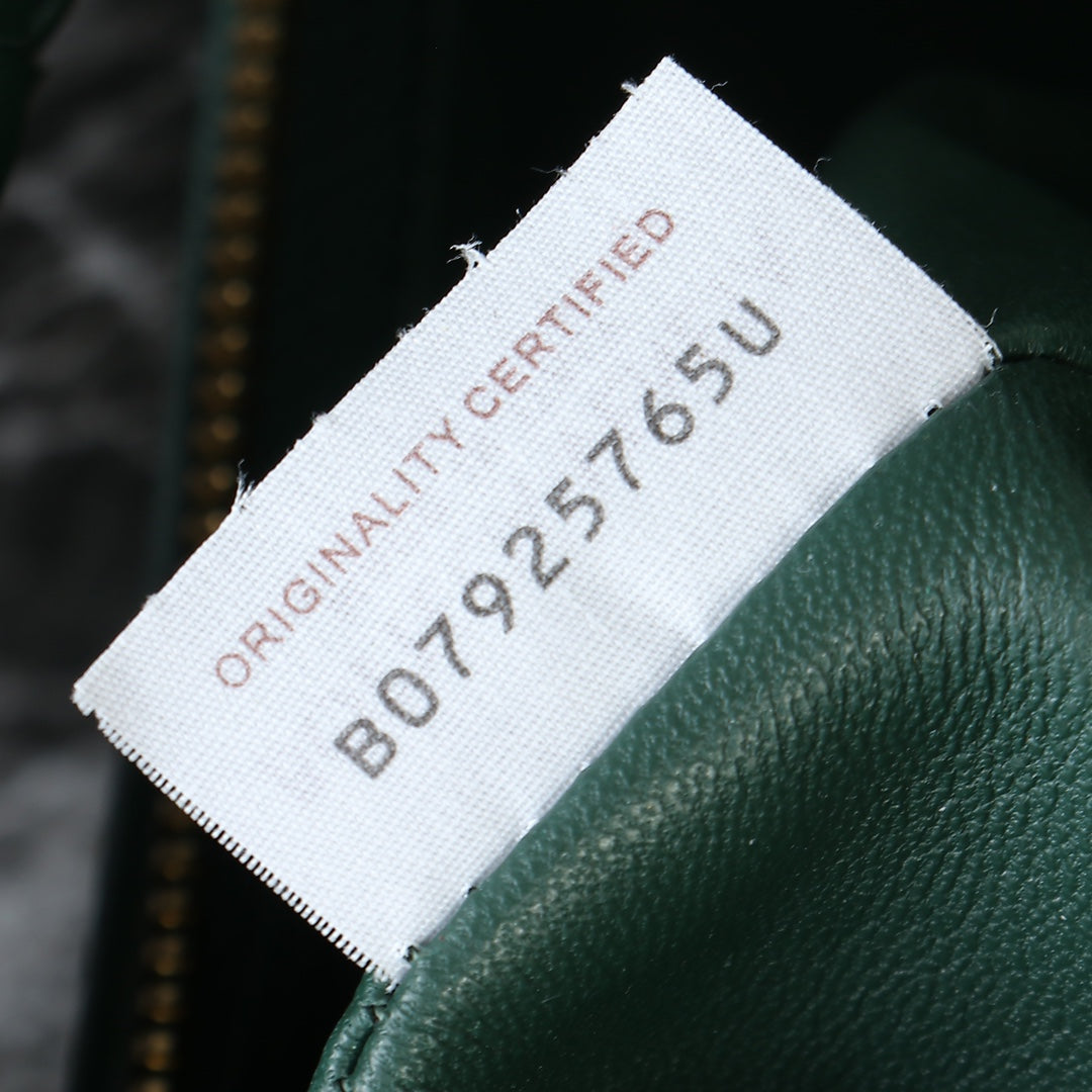 small jodie 48 dark green agneau