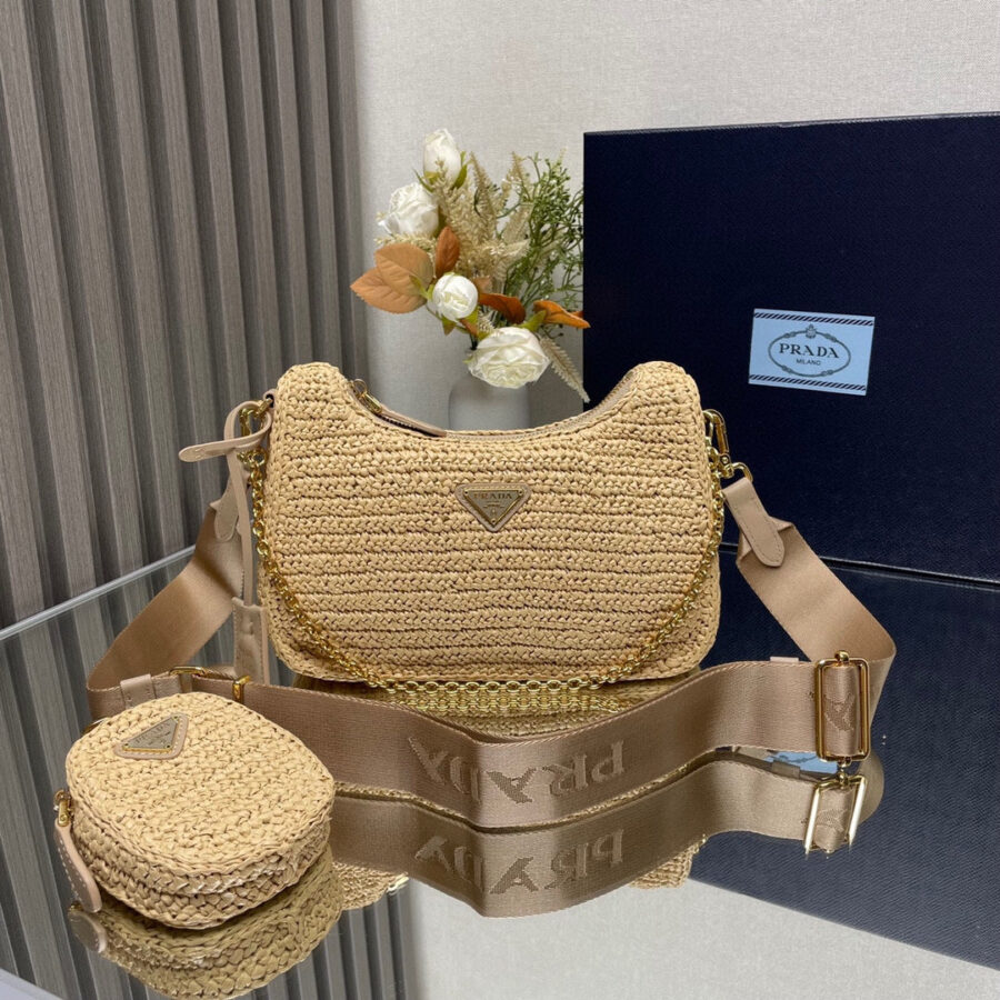 Designer Hobo gold bag – front view