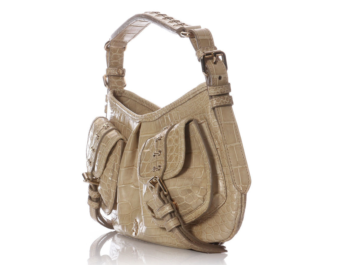 Burberry Alligator Trench Sac bandoulière