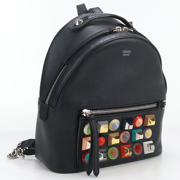 Fendi Backpack black bag – front view