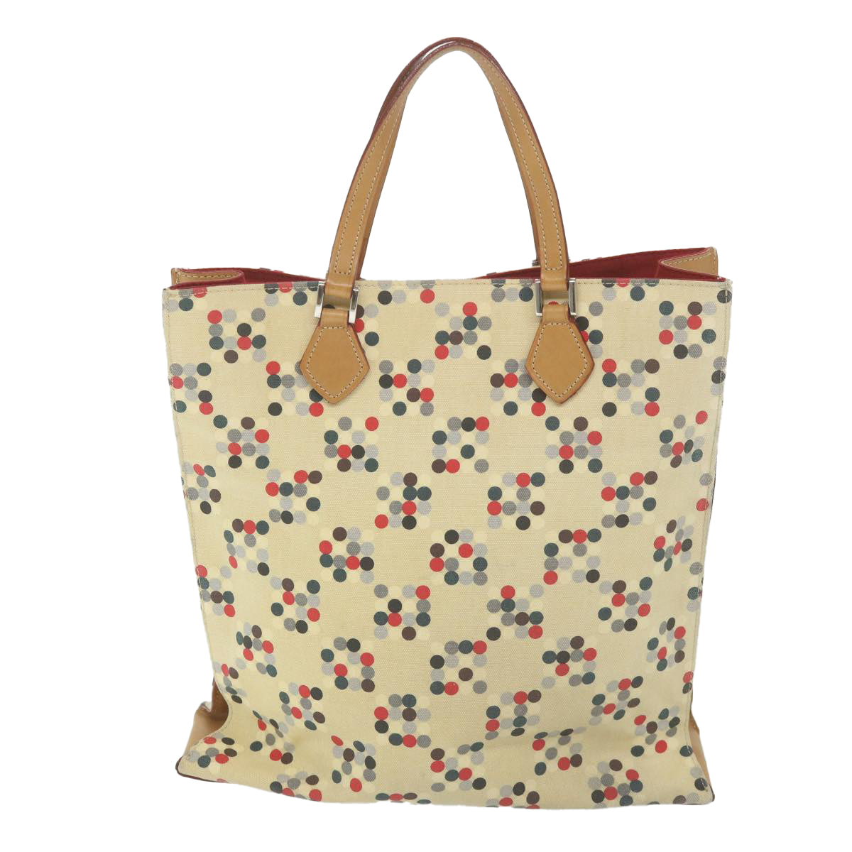 BURBERRY Bleu Label Sac cabas Canvas Beige Auth yb423